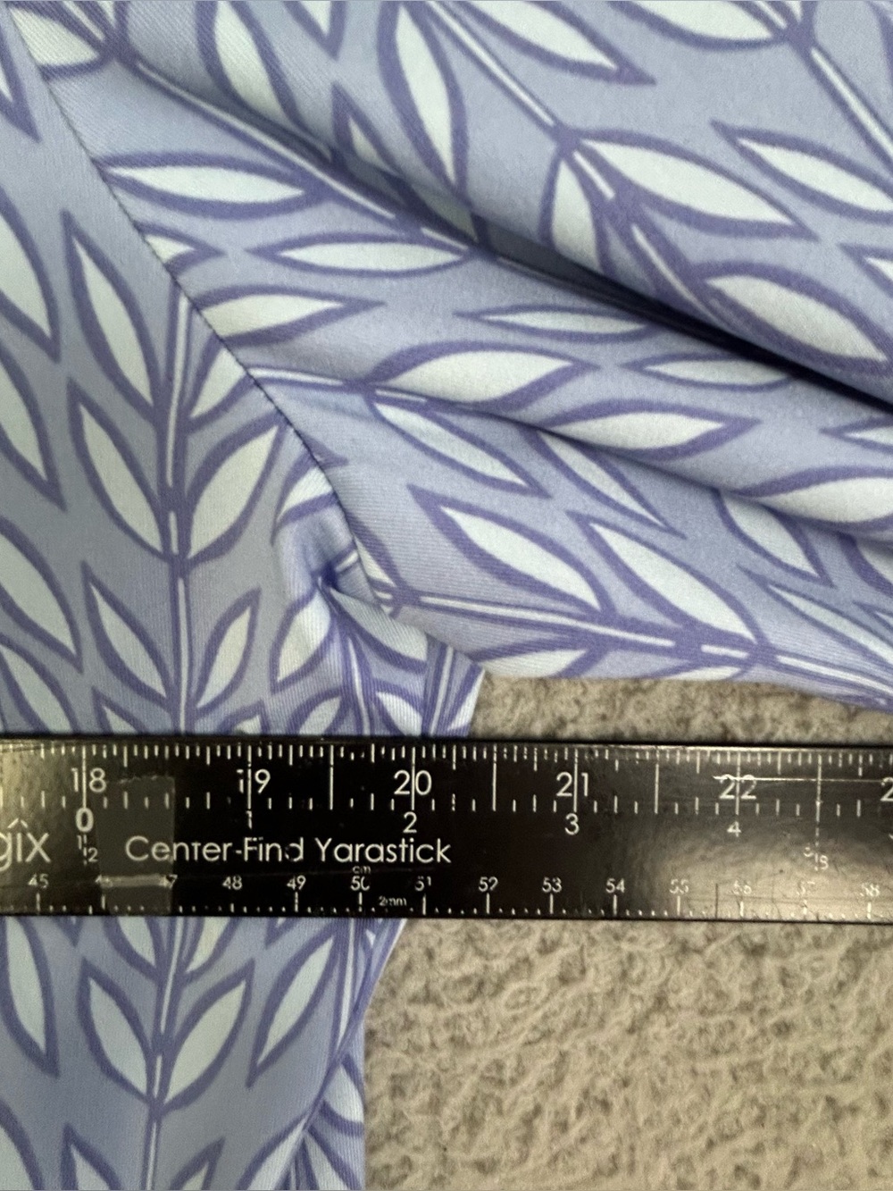 Sigrid Olsen Women's Light Blue Patterned Long-Sleeve Pullover Top size XL - Picture 6 of 10